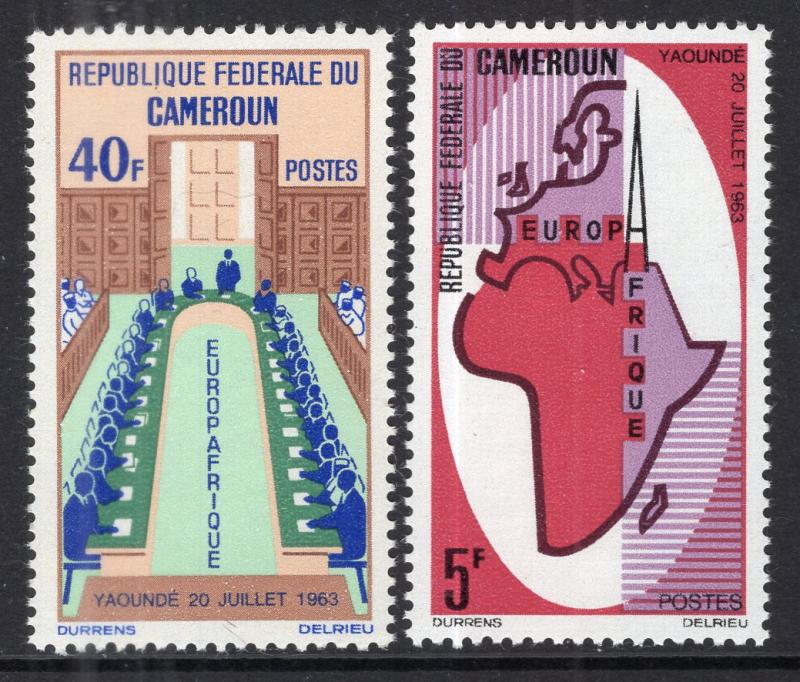 Cameroun 420-421 MNH VF