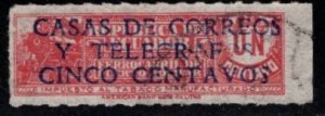 Ecuador - #RA45 Tobacco Stamp Surcharged - Used