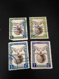 Dominican Republic sc 433-436 u