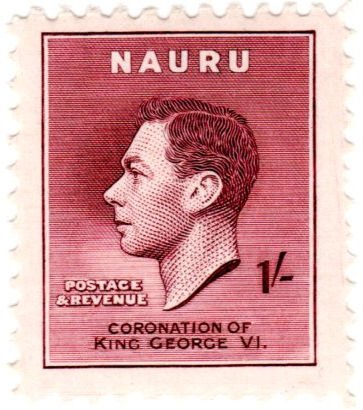 Nauru Scott 35-38 (1937: King George VI)