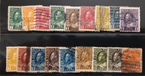 Canada. 1911-25 King George V. Stamps