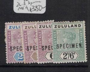 Zululand Specimen SG 22s-24s, 26s MOG (3dqj)