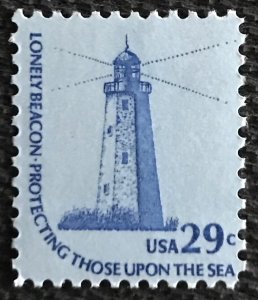 US MNH #1605 Single Sandy Hook Lighthouse SCV $.60 L10
