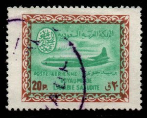 Saudi Arabia,  Scott C9 Used air mail stamp