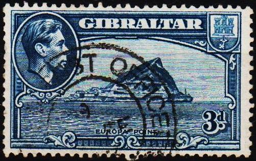 Gibraltar. 1938 3d S.G.125b Fine Used