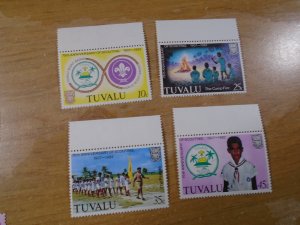 Tuvalu  #   176-79   MNH