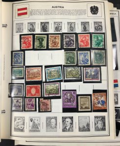 WW, BRITISH COLONIES, 100s of Stamps mounted in an album & in others