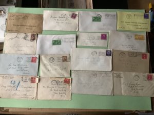 United  States postal covers 16 items Ref A2116