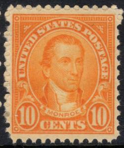 U.S. Scott #642 10-Cent Monroe Stamp - Mint Single