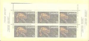 Canada 8 M/S of Plate Blocks  VF NH #715/787