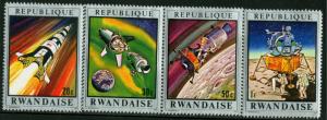 RWANDA #373-376, MINT NH SET OF 4 STAMPS - 1970 - RWANDA007