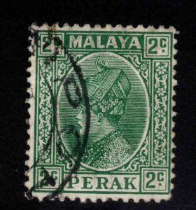 MALAYA Perak Scott 70 Used Sultan Iskandar stamp