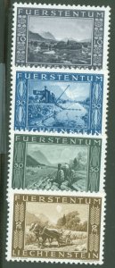 Liechtenstein #192-195