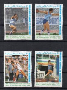MAURITANIA - SEOUL OLYMPIC GAMES - 1988 -