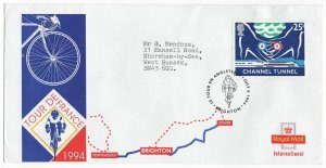 GB 1994 Cycling: Tour de France Evening Argos cover, Portsmouth-Brighton-Dover