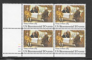 #2052 MNH Plate Block