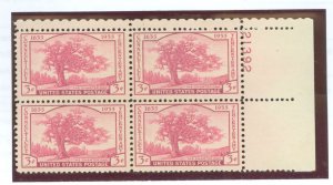 United States #772 Mint (NH) Plate Block