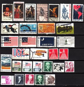 USA year 1968 used, incomplete