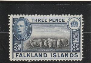 Falkland Islands  Scott#  87A  MNH