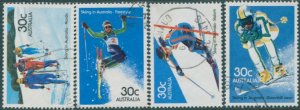 Australia 1984 SG915-918 Skiing set FU