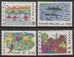 $1 World MNH Stamps (1212), Greece Scott 905-8, set of 4