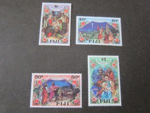 Fiji 1987 Sc 579-82 Christmas Religion set MNH