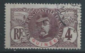 French Guinea #35 Used 4c Gen. Louis Faidherbe