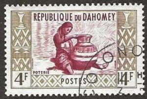 Dahomey 144 used, CTO. 1961.  (D317)