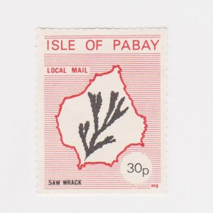 PABAY, British Local - 1978 - Seaweeds  - Perf MNH 3v Set