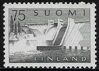 Finland #363 MNH Stamp - Phyakoski Power Station