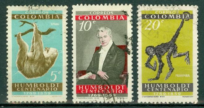 Colombia - Scott 713-715