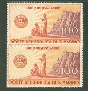 San Marino #257 Unused Multiple