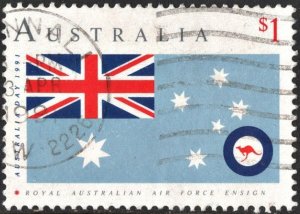 Australia SC#1201 $1.00 Australia Day: Australian Air Force Ensign (1991) Used