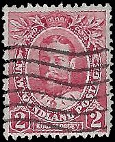 NEWFOUNDLAND   #105 USED (12)