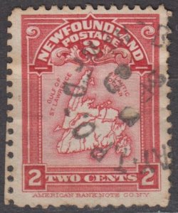 Canada Newfoundland Scott #86 1908 Used