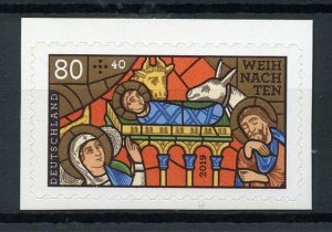 Germany Christmas Stamps 2019 MNH Nativity Stained Glass Weihnachten 1v S/A Set 