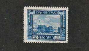 Somalia, Postage Stamp, #145a Perf 14 Mint Hinged Small Thin, 1904, DKZ