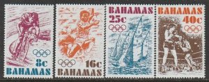 1976 Bahamas - Sc 388-391 - MNH VF - 4 single - Olympics