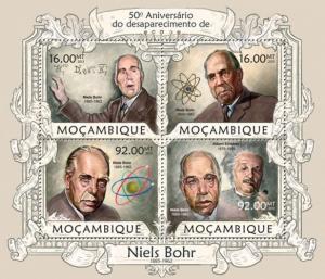 MOZAMBIQUE 2013 SHEET NIELS BOHR