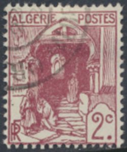 Algeria    SC# 34   Used  with hinge   see details & scans
