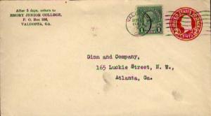 United States, Postal Stationery, 1922 Fourth Bureaus, Georgia