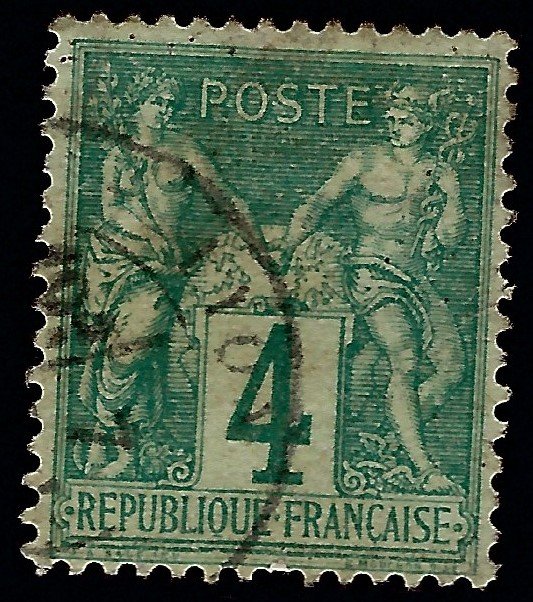 Important France #66 Used F-VF SCV$55...From a great auction!