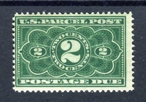 US 1913. 2c dark green. Parcel Post Postage Due.. MLH. Sc#JQ2.