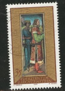 LIECHTENSTEIN Scott 918 used CTO 1989 stamp CV$0.45