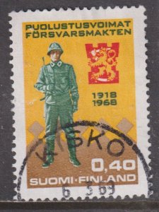 Finland 473 Finnish National Defense 1968