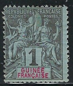 French Guinea #1 MH 1892 issue (fe9140)