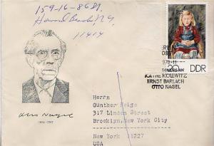 Germany D.D.R., First Day Cover, Art
