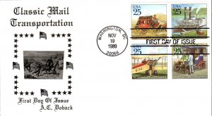 #2434-37 Traditional Mail Doback FDC