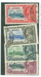 Jamaica #109-112 Used Single (Complete Set)