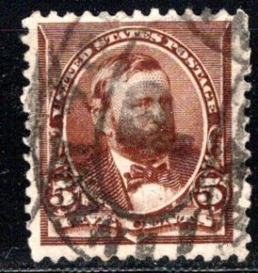 United States Scott # 223, used